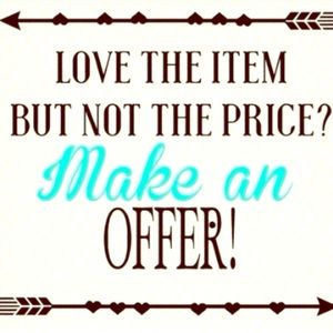 Make me an offer 🛍